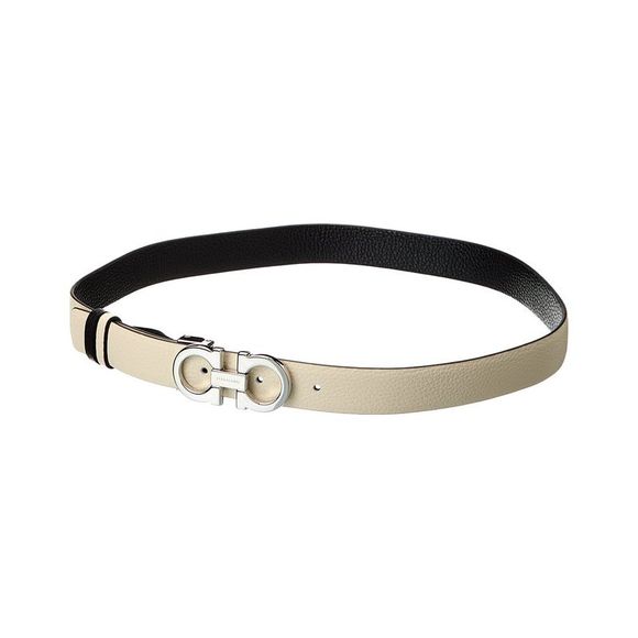 Ferragamo Gancini Reversible & Adjustable Leather Belt - Picture 3 of 4